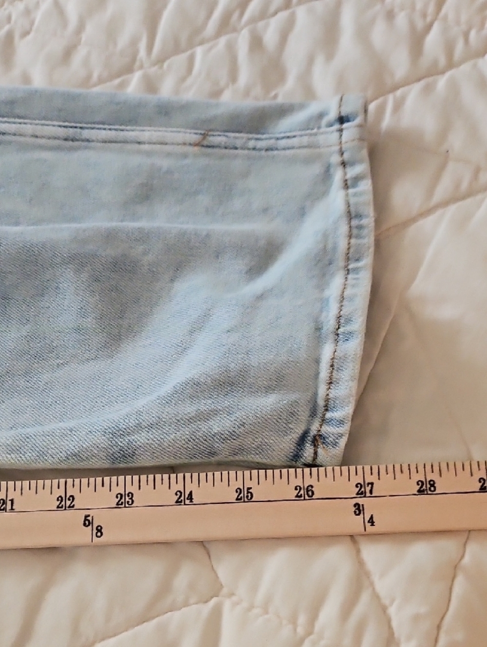 Arizona Jean Co. - Plus Size Mom Jean- 5 Button -High Rise Distressed - Size 23 - Picture 6 of 11